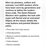 Levi's NEW Levi’s Pearl Snaps Western Flannel Shirt Relaxed Fit Blue Plaid Womens S $70 Photo 2