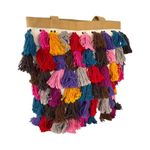 Noonday Collection Tote La Gloria Tassel Leather Handbag Purse Bohemian NWOT Photo 2