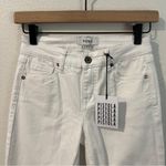 Pistola Jennifer Skinny Jean Stretch White Denim Mid Rise NWT Size 25 Photo 1