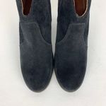 Frye  Womens Nora Zip Short Booties Black Suede Ankle Side Zip Closure Size 7.5 Photo 6