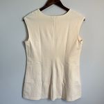 Nic+Zoe  Cream Cotton Sleeveless Top Size M Photo 1