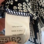 Anthropologie  Gillian Printed Kimono One Size Black and White Kimono OS Photo 4