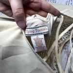 Flying Tomato  Cream & White Lace Dress Boho Flowing Med Photo 2