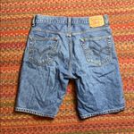 Levi's Y2K  505 DENIM SHORTS DAD STYLE JORTS LONG FIT Photo 2
