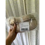 Anthropologie NWT Tan Nylon Crossbody Adjustable Sling Belt Bag Photo 5