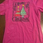 Women’s pink Christmas tree shirt Size M Photo 0