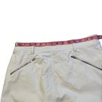 Armani Collezioni White Cotton Skirt Zip Pockets Photo 7