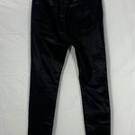 H&M Black Shiny Super Stretch Skinny Pants Jeggings Leggings Size 8 Photo 5