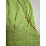 Lululemon  Size 6 Neon yellow green Athletic Tank Top Built-In Bra Activewear‎ Photo 1