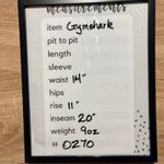 Gymshark Black Athletic Capris Leggings Women's Medium Pocket Yoga Workout Photo 8