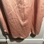 After Six  • Gown • Sleeveless Wrap Dress • Satin Maxi • 14R • Light Pink Photo 8