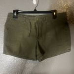 Zoey Beth Women’s Medium Olive Green Cargo Utility Shorts – Size M (W16 L11.5) Tan Photo 4