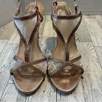 Italina  Rose Gold Slingback  Heels Lace Size 8.5M Elegant Party formal Photo 1