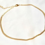 Gold Stacking Chain Choker Photo 0