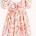 Abercrombie & Fitch Abercrombie Keyhole Babydoll Mini Dress Photo 1