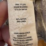 Soft Surroundings Tropical Palm Leaf Print Button Up Shirt Dress Size Petite XL Photo 6