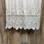 Ark & Co. Small White Maxi Dress With Braided Rope style Straps & Lined Photo 4