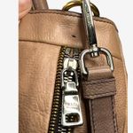 Prada  Ombre Leather Tote Bag Brown Gradient Large Satchel Shoulder Bag Photo 3