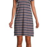 Madewell  striped Henley dress L Photo 0