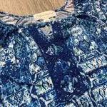 French Laundry  Tie Front Lace Inset Boho Shirt | Top Photo 3