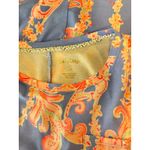 Lilly Pulitzer Womens Dress Blue Declan Floral Shift Short Sleeve A Line Small Photo 2