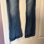 Miss Me Low Rise Angel Wings Y2K Bootcut Jeans Sz 24 Embroidered Photo 2