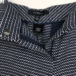 Sandro  Dress Shorts 10 Chino Printed‎ Cotton Black White Pockets Womens Photo 3