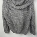 Debut  Chunky knit cowl neck gray relaxed fit sweater size Small Photo 2