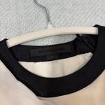 Alexander Wang  TWO-TONE OFF-WHITE PLEATED WOOL DRESS SIZE 0 QUIET LUXURY EVENT Photo 8