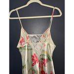 Cacique Floral Satin Chemise Nightgown with Lace Detail Photo 8