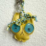 Adorable Yellow Animal Plush Cushion with Panda Beads FOB Bag Charm Photo 6