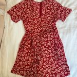 Madewell Wrap-Front Romper (red mini daisy) Photo 2