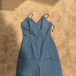 Haute Monde  Denim Style Jumpsuit SIZE M Photo 2