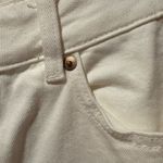 H&M  HIGH RISE SLIM STRAIGHT ANKLE JEANS OFF WHITE size 10 NWOT Photo 3