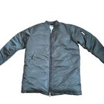 Kith Longline Bomber Jacket Size L Olive Green Size L Photo 1