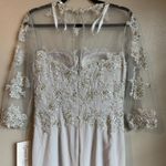 Cameron Blake Mother of the Bride Evening Formal Dress 115614 Platinum Sold Out Size 6 Photo 11