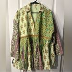 Free People  Hazy Baby Printed Mini Dress‎ Size Small Photo 3