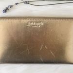 Kate Spade New York Gold Zipper Wallet Photo 0