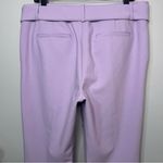 Loft Marisa Slim Tie Waist Ankle Pant Dress Pants Lavender Size 12 Photo 7