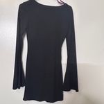 Little Black Dress, Long Sleeve Flare Sleeve, Mini Dress, Party Cocktail‎ Photo 1