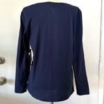 NFL New England Patriots V Neck Long Sleeve Top Photo 1