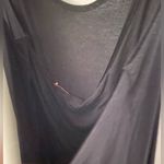 Feel the Piece  Black Scoop Neck Wrap Back Low Cut Tank Top Women’s Sz M/L Photo 7