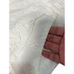 Vintage Ghanda Womens Eyelet Embroidered 100% Cotton White Shorts Size M Comfy Size M Photo 8