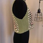 Altar'd State Altar’d State Cottagecore Crochet Granny Square Tank Top Size Small Photo 5