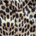 Know One Cares  Leopard print Snap Front Mini Skirt Photo 3