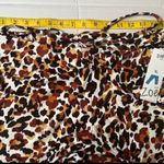Zoe + Phoebe Women's Leggings Leopard Animal Print XL Brown Photo 3