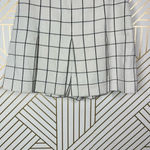 Proenza Schouler Ivory Windowpane Check Skort Skirted Shorts Size 4 Photo 3