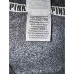 Victorias Secret Pink Sweatshirt Women XS‎ Oversized Graphic Fleece Rainbow Dog Gray Photo 6