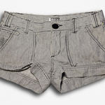 Roxy Size 5 Pinstripe  Y2K Style Mini Shorts Photo 0