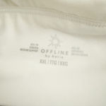Aerie OFFLINE BY | NWT Real Me Strappy Back Sports Bra White Padded | Size XXL Photo 6